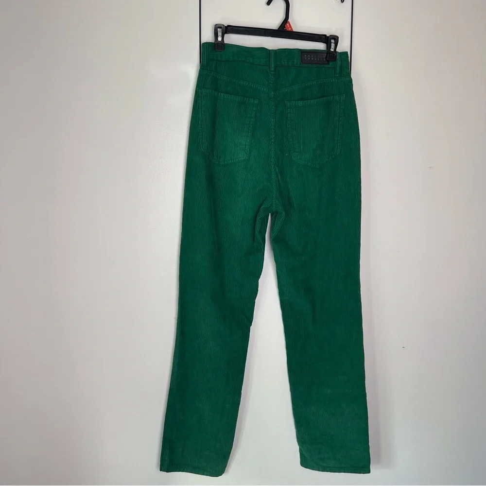 PacSun Dad Jeans Green Corduroy Size 28 Christmas Green Classic - Picture 6 of 7
